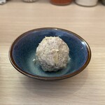中華そば 藤もと - 生生姜玉トッピング 150円