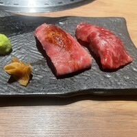 京焼肉 新 先斗町店 - 肉寿司