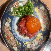 京焼肉 新 先斗町店 - ユッケ