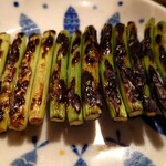 やきとん　たつや - ニンニクの芽