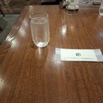 ロイヤルホスト - お絞りとお冷です。