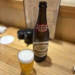 はい、串揚げです。 - キリンクラシックラガー