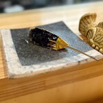 はい、串揚げです。 - 水茄子