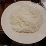 ロイヤルホスト - おかわりのライスです。