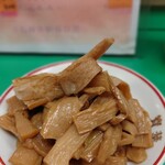 宝華 - そしておつまみメンマ ハイリキとあいますね
