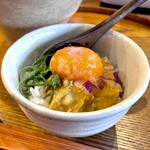 かもにかす - ・ちょい飯に具材をオンしてセルフミニ丼
