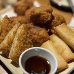 Seafood to Kushiyaki Matoi Suisan - 三種炸物