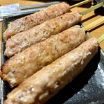 Seafood to Kushiyaki Matoi Suisan - 雞肉丸串♪