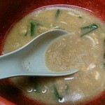 三陽 - ニンニクすんごいスープ