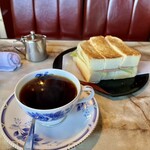喫茶珈論琲亜 - モーニングCセット500円！コスパ良し！