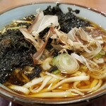 文殊 - 岩のりうどん。