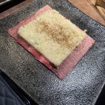 焼肉ハウス大将軍 - ネギタン塩  これスタッフさんが焼いてくれる