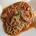 トラットリア ノラ･クチーナ - 玉葱とトマトソースパスタ