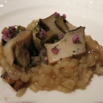 レストラン ラッセ - 26年9月　鮑と松茸のリゾット