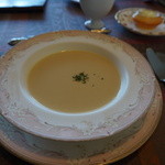 エルミタージュ - ニンニクの冷製スープ