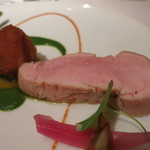 レストラン ラッセ - 26年9月　フランス産　仔牛肉の炭火ロースト　アップ