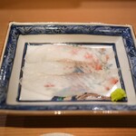 東麻布 天本 - 走水の真子ガレイ