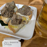 鶏レバーペーストバケットが新俺の定番に☆