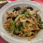 南海飯店 - 豚肉キャベツ玉子の炒め