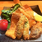 季節料理 よし野 - 太刀魚フライ