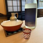 山玄茶 - ☆蒼空 夏 純米美山錦かすみ(京都) うす濁りがすっきりとした夏酒。京都を代表する銘酒のひとつ「蒼空」ブランド。墨汁が滲んだみたいなラベルがカッコイイ！