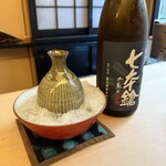 山玄茶 - ☆七本鎗 純米吟醸 吟吹雪(滋賀)濃厚な鮒寿司にはやっぱりコレ！七本槍の中では飲みやすいライトな口当たり。柔らかさを持ちつつ切れ味も良き(๑•̀ㅂ•́)و✧