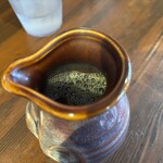 麺屋 さんじ - 割りスープ　これは必須ですよ