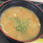 松のや - 豚汁