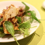 龍の翼 - たっぷりの野菜とともにいただく