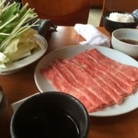 飛騨牛一頭家 馬喰一代 長良本家 - しゃぶしゃぶランチ100ｇ　1,500円