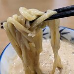 ラーメン おこじょ - 10番極太平打ち麺