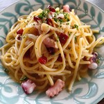 たこのペペロンチーノ