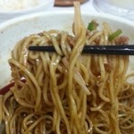 めだかタンタン - 2014.9.21 汁なし担々麺の麺