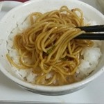 めだかタンタン - 2014.9.21 汁なし担々麺 on ザ・ライス