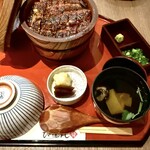 しら河 - 『上ひつまぶし』(3,800円)と『肝吸い』(300円)②