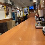 大衆中華そば喜楽 - 店内様子