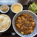 中国菜 たな華 - 四川麻婆豆腐セット
