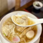 煮干らー麺 カネショウ - ワンタン