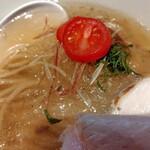 麺家 たけ田 - トマトみょうが大葉