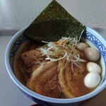 麺カフェ ひまわり - 濃厚魚介そばスペシャル