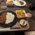 さんぴ - 料理写真:国産和牛の牛すじカレー、サラダ、ドリンクセット