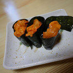 鮨天 - 特上ウニ（利尻ウニ）