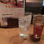 鮒忠 - チュウハイサワー３８０円