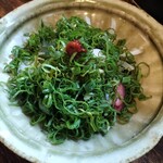 囲坊主 - ​たこIBOとどっさりねぎのポン酢がけ