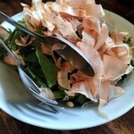 囲坊主 - ホウレンソウサラダ