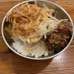 房総豚骨ラーメン こてメン堂 - 無料ライス on アレンジ