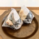 一汁おにぎり ニギ - こんな感じで配膳された。