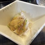 すし物語季の風 - イカの酢味噌和え