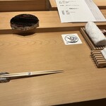 浅草壽司清 - カウンターセット