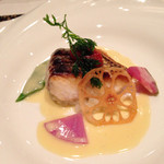 ペルゴーラ - 真鯛のポワレ しらすのリゾット